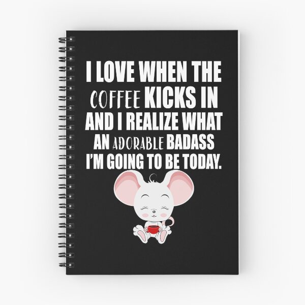 Item preview, I love when the coffee kicks in designed and sold by CarrieTDesigns.
