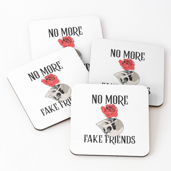 Item preview, No More Fake Friends designed and sold by SwordsAndCharms.