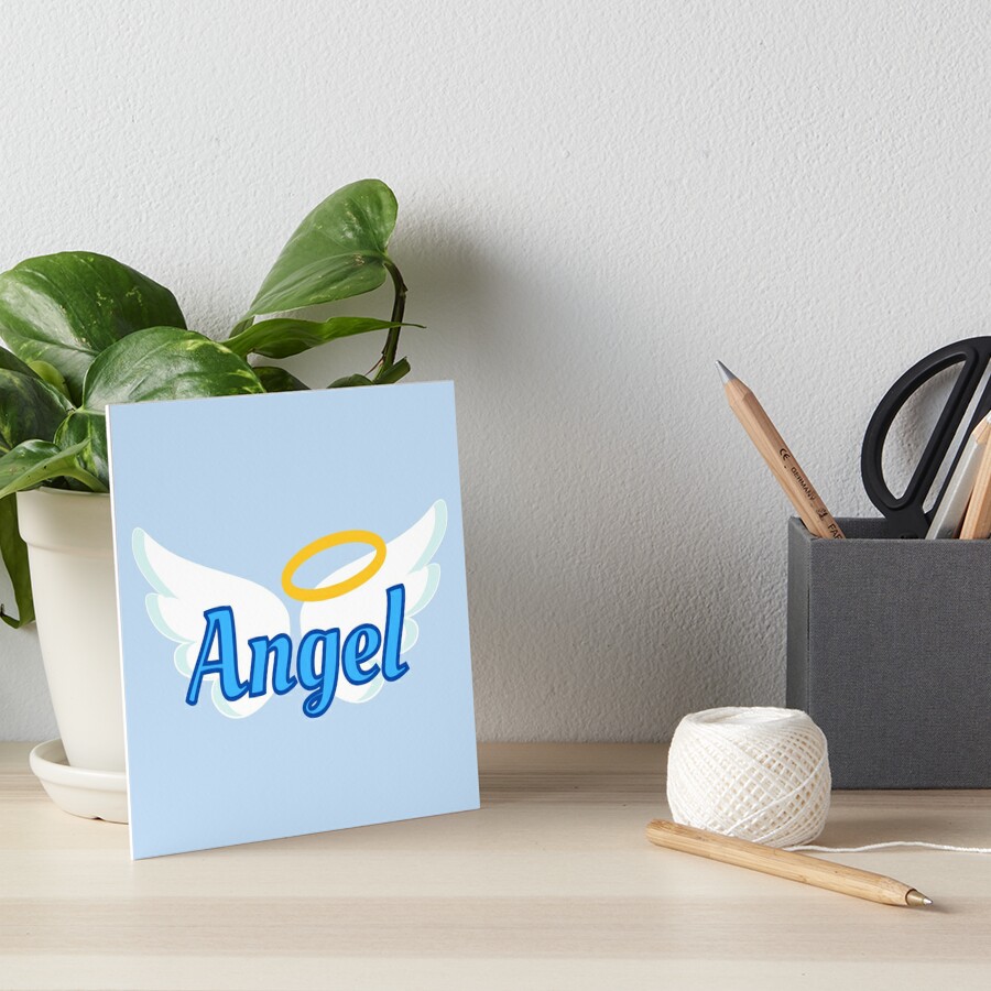 Y2k Inspired Angel Sticker Illustration Art Board Print For Sale By