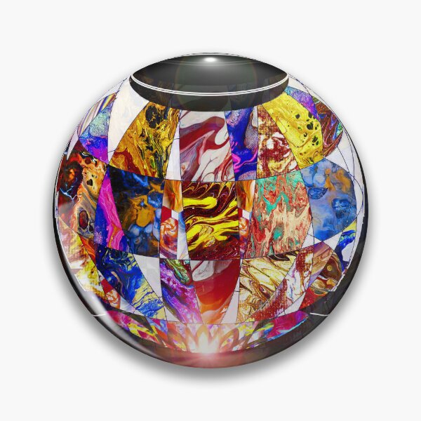 Artikelvorschau, ABSTRAKTER EXPRESSIONISMUS, Global Vase entworfen und verkauft von AMacGPhilly.