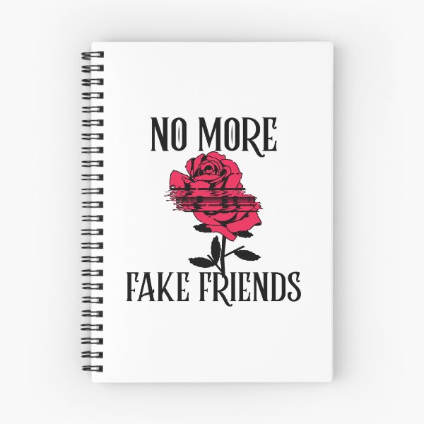 Item preview, No More Fake Friends designed and sold by SwordsAndCharms.