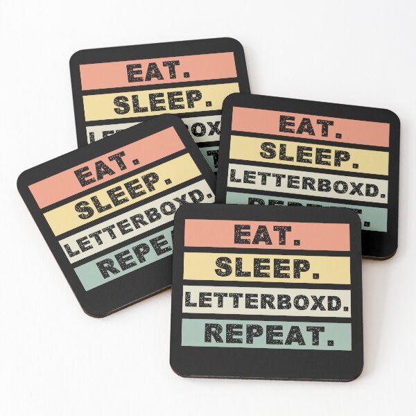 Item preview, Eat Sleep Letterboxd Repeat designed and sold by MismatchMedley.