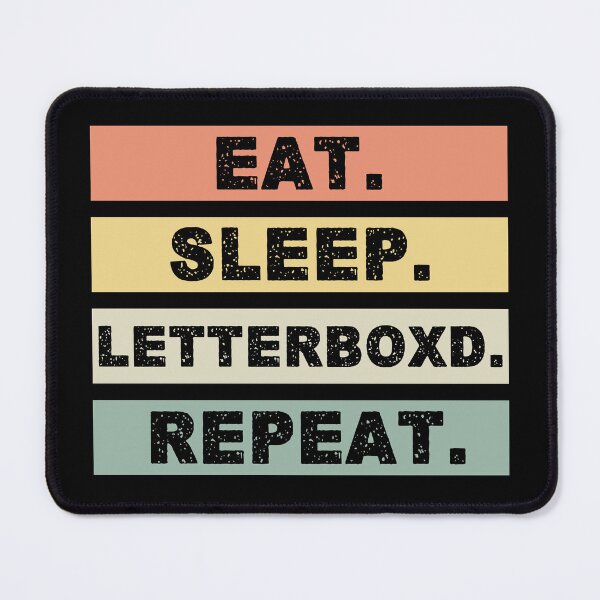 Item preview, Eat Sleep Letterboxd Repeat designed and sold by MismatchMedley.