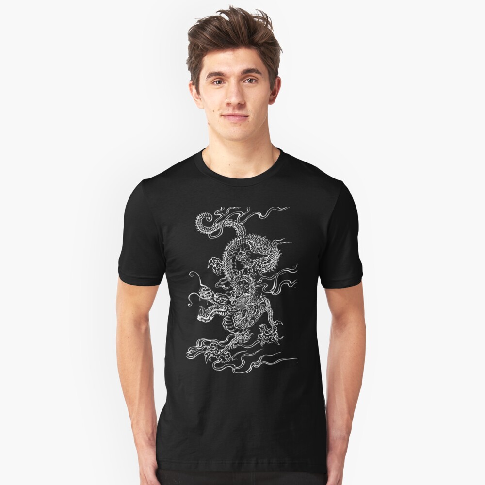 Chinese Dragon T Shirt By Divictu Redbubble