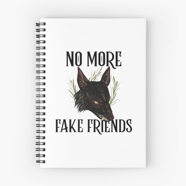 Item preview, No More Fake Friends designed and sold by SwordsAndCharms.