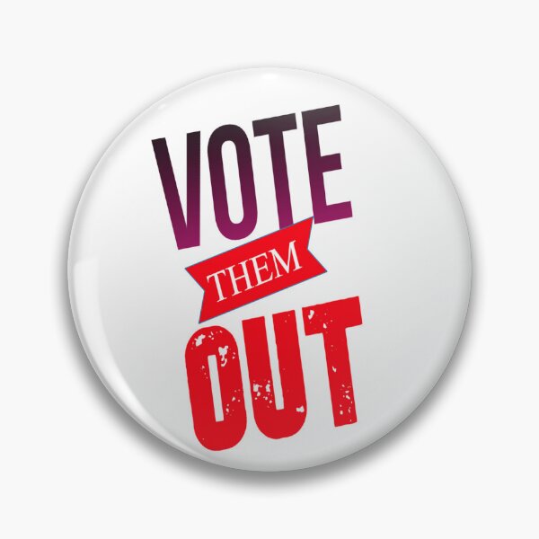Item preview, Vote Them Out designed and sold by DailyScrumNews.