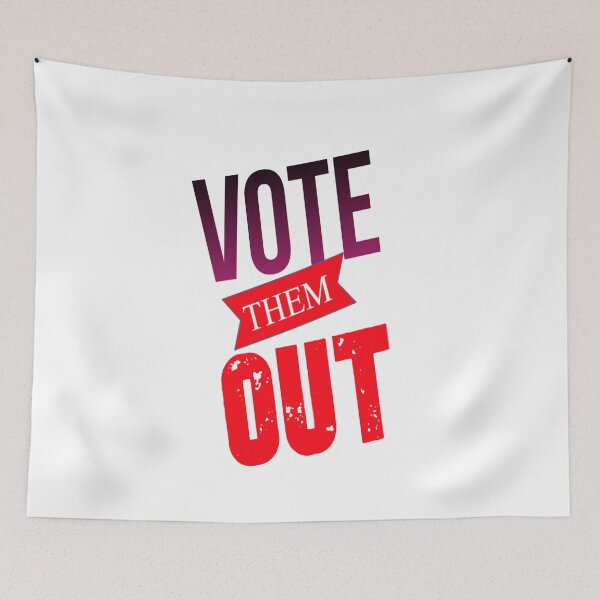 Item preview, Vote Them Out designed and sold by DailyScrumNews.
