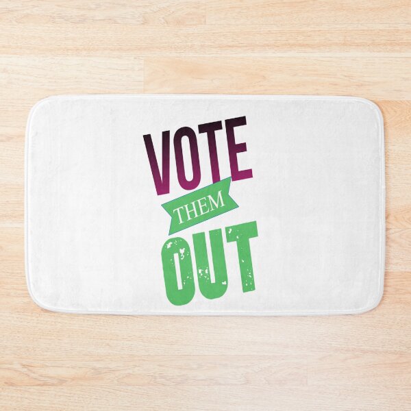 Item preview, Vote Them Out designed and sold by DailyScrumNews.
