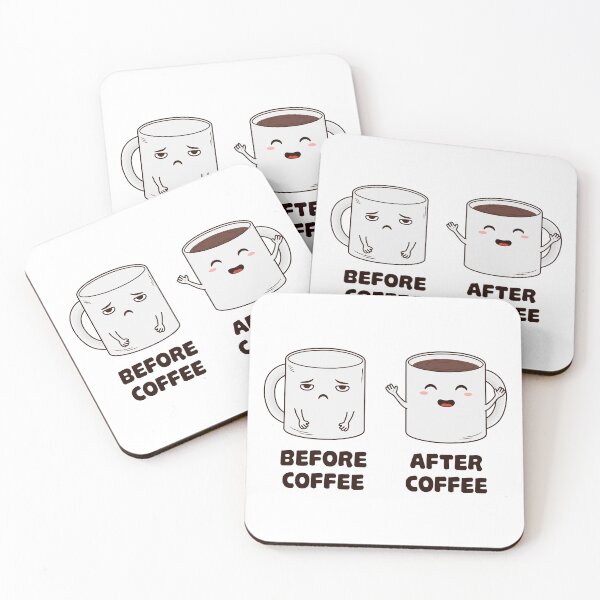 Item preview, Before And After Coffee designed and sold by ttttee.