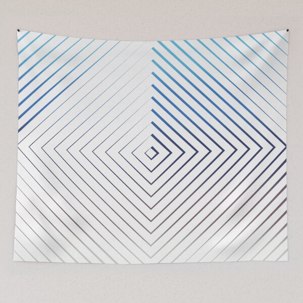 Aperçu de l'œuvre Illusion d'optique, Dégradé de couleur, Art optique - W01 créée et vendue par AlfabetDesign.