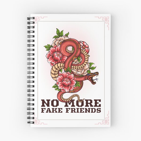 Item preview, No More Fake Friends designed and sold by SwordsAndCharms.