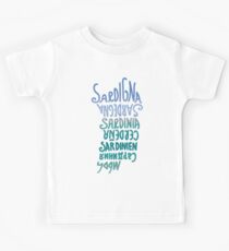 Sardegna, Languages Kids Tee