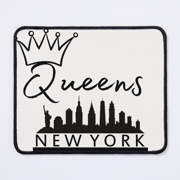 Item preview, QUEENS NEW YORK WITH NYC SKYLINE WITH CROWN DESIGN designed and sold by DoloresAlaire.