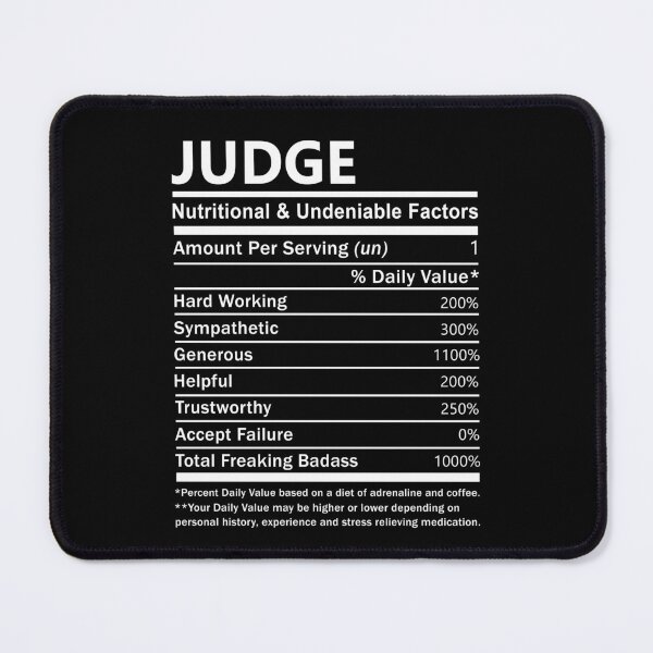 Item preview, Judge Name T Shirt - Judge Nutritional And Undeniable Factors Gift Item Tee designed and sold by anthonyodo.