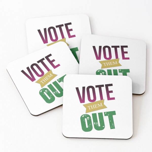 Item preview, Vote Them Out designed and sold by DailyScrumNews.