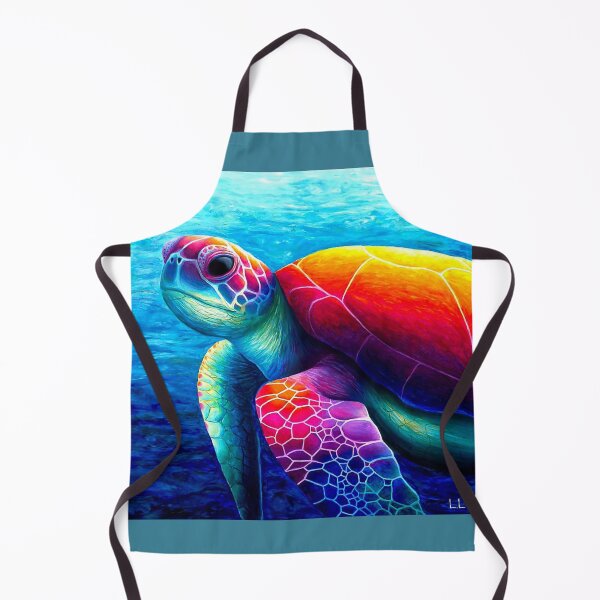 Item preview, Underwater sea turtle artwork designed and sold by LukjanovArt.