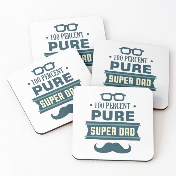 Item preview, 100 Percent Pure Super Dad designed and sold by BeNoOne.