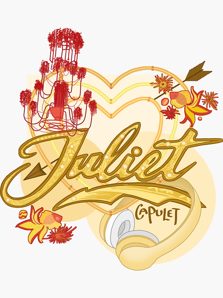  JULIET Sticker Set – Broadway Merchandise Shop by Creative Goods