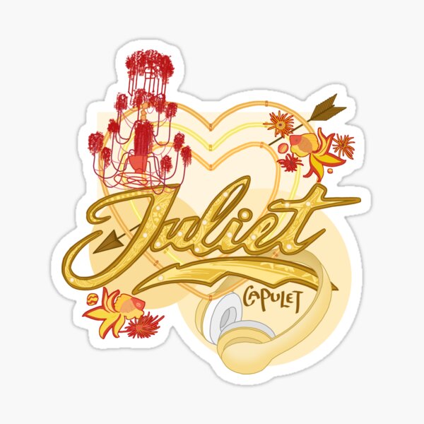 Vista previa del artículo con la obra «& Julieta - Julieta Capuleto», diseñado y vendido por Eleanorsegod.
