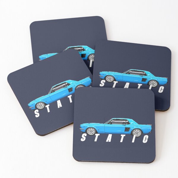 Item preview, Mustang Static car, Mustang gt light blue  designed and sold by CRWorks Shop.
