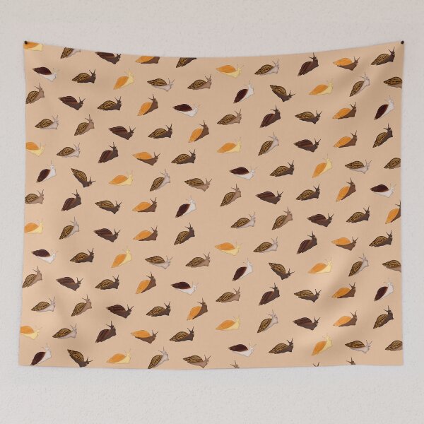 Item preview, Giant African Land Snail Pattern, Achatina Fulica and Achatina Achatina or Tiger Snail designed and sold by anacecilia.