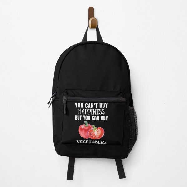 Item preview, funny quote you can't buy happiness, but you can buy vegetables designed and sold by Cheerful Designs.