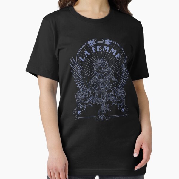Item preview, La Femme Beth Dutton Shirt Snake And Rose Dark Art Tshirt Short-Sleeve Unisex designed and sold by Your-beauty.