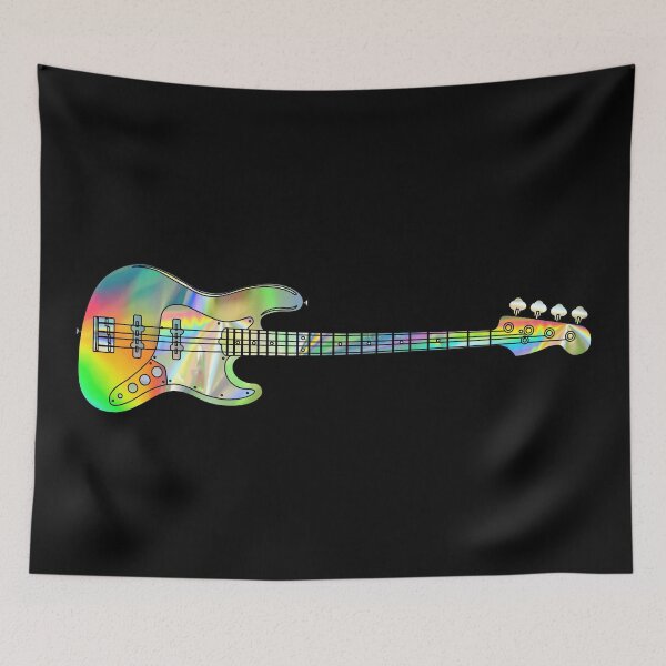 Item preview, Rainbow J Bass with Holo Pickguard designed and sold by bloody-L.
