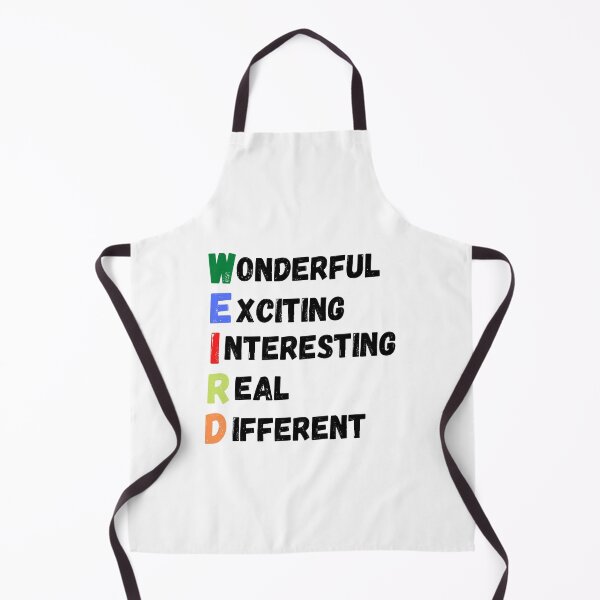 Item preview, W.E.I.R.D - White designed and sold by zachosz.