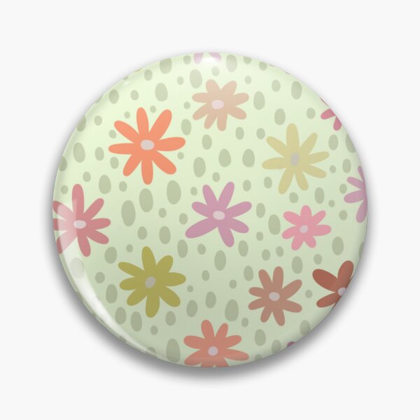 Item preview, Vibrant floral pattern (colour palette, color palete) designed and sold by Sanaura.