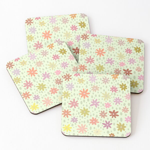 Item preview, Vibrant floral pattern (colour palette, color palete) designed and sold by Sanaura.