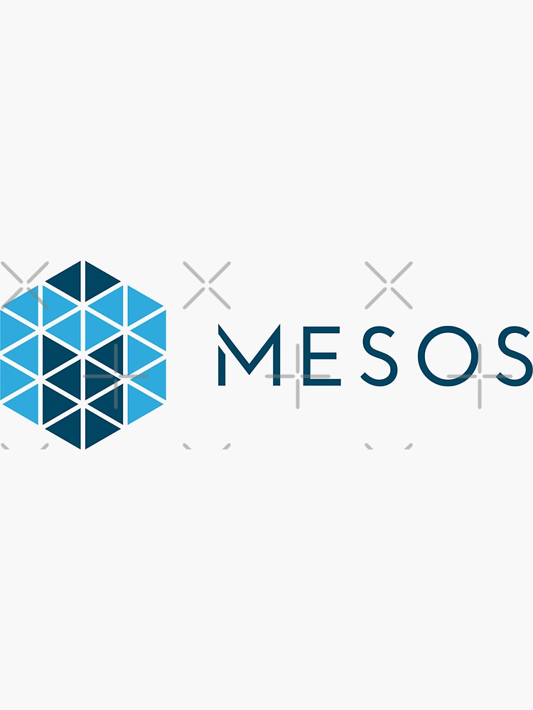 Thumbnail 3 of 3, Sticker, apache mesos designed and sold by yourgeekside.