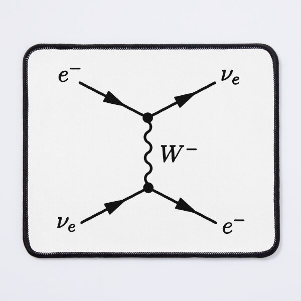 Item preview, weak interaction Feynman diagram  designed and sold by NoetherSym.