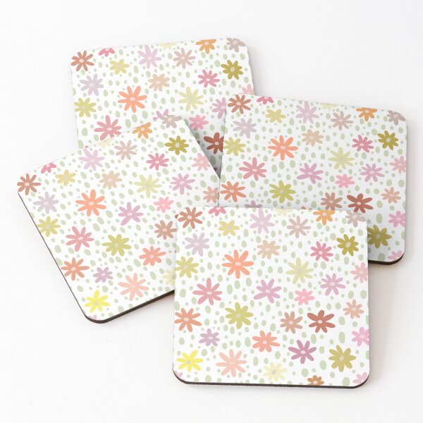 Item preview, Vibrant floral pattern (colour palette, color palete) designed and sold by Sanaura.