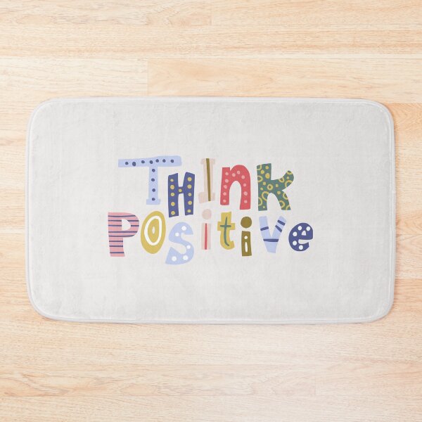 Item preview, Think Positive Motivational Quote designed and sold by greenoriginals.