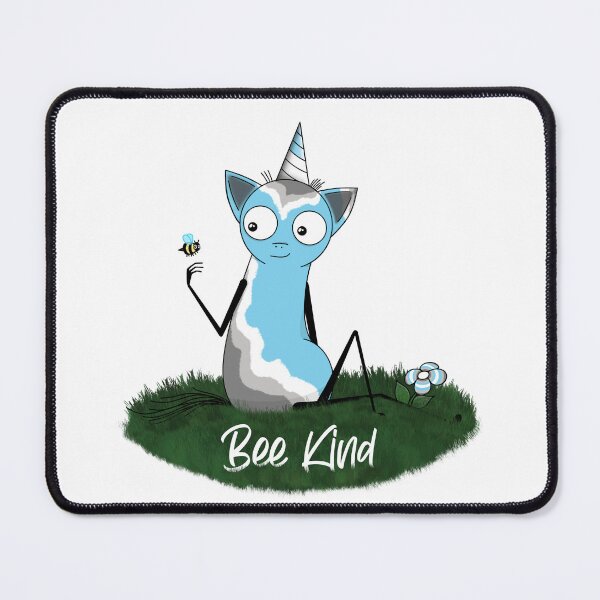 Item preview, Bee kind! Demiboy Pride Flag Unicorn designed and sold by Bill Bill The Unicorn.
