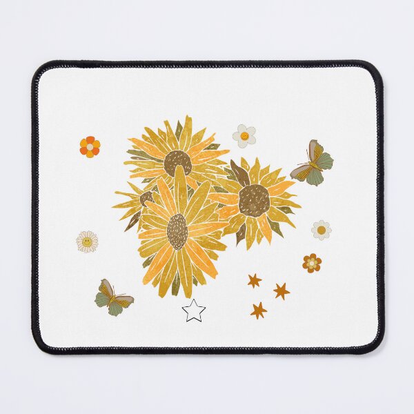 Item preview, Grow Positive Wildflowers / Cute Sunflowers, Flower Art for Flower Lovers designed and sold by haRexia.