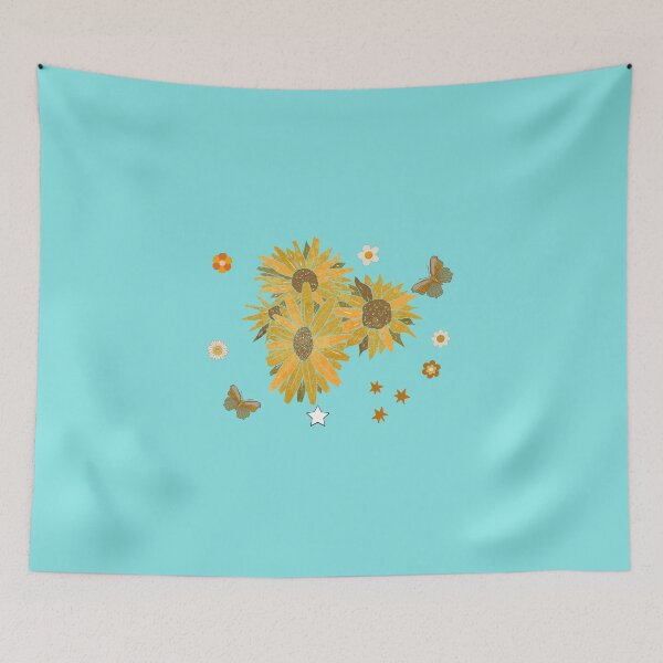Item preview, Grow Positive Wildflowers / Cute Sunflowers, Flower Art for Flower Lovers designed and sold by haRexia.