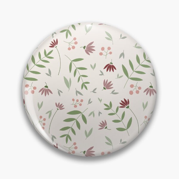 Item preview, Flowers and leaves pattern (colour palette, color palete) designed and sold by Sanaura.