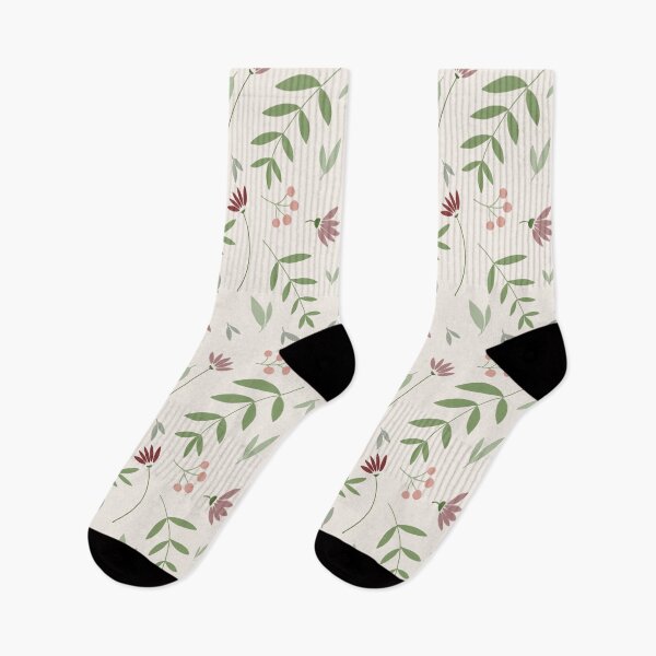 Item preview, Flowers and leaves pattern (colour palette, color palete) designed and sold by Sanaura.