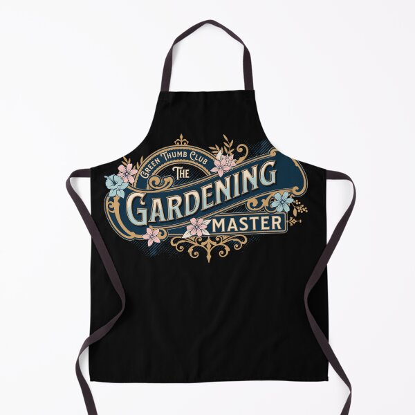 Item preview, Cool Retro Gardener Cool Vintage Flowers Garden Master Gardening designed and sold by CattlettArt.