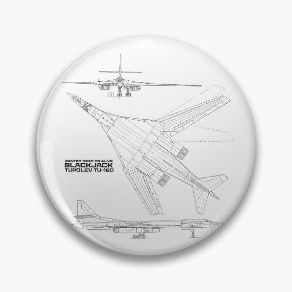 Item preview, NATO ID: BlackJack • Tupolev Tu-160 • Wanted Dead or Alive designed and sold by amuseXpress.
