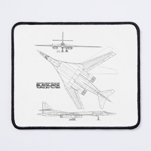 Item preview, NATO ID: BlackJack • Tupolev Tu-160 • Wanted Dead or Alive designed and sold by amuseXpress.