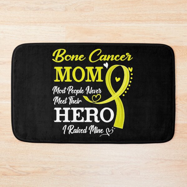 Item preview, Proud Bone Cancer Mom Most People Never Meet Their Hero I Raised Mine Bone Cancer Awareness designed and sold by Kohend.