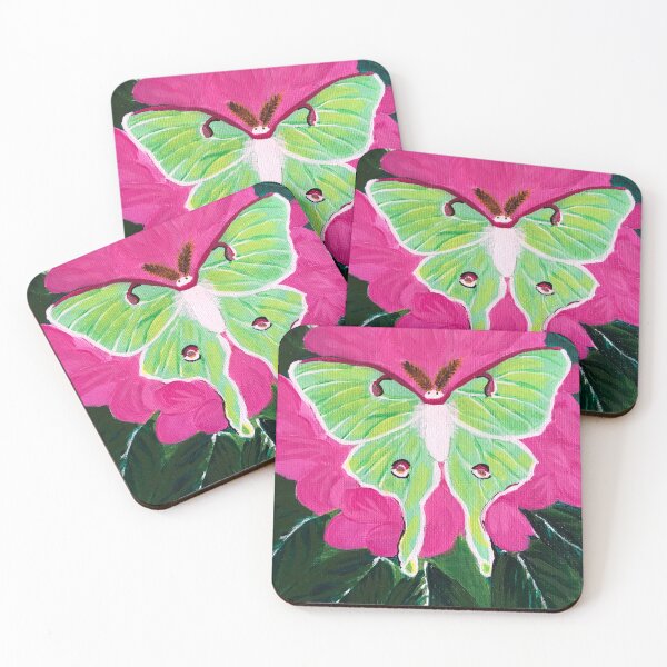 Item preview, Beautiful Luna moth  designed and sold by Suzgallery58.