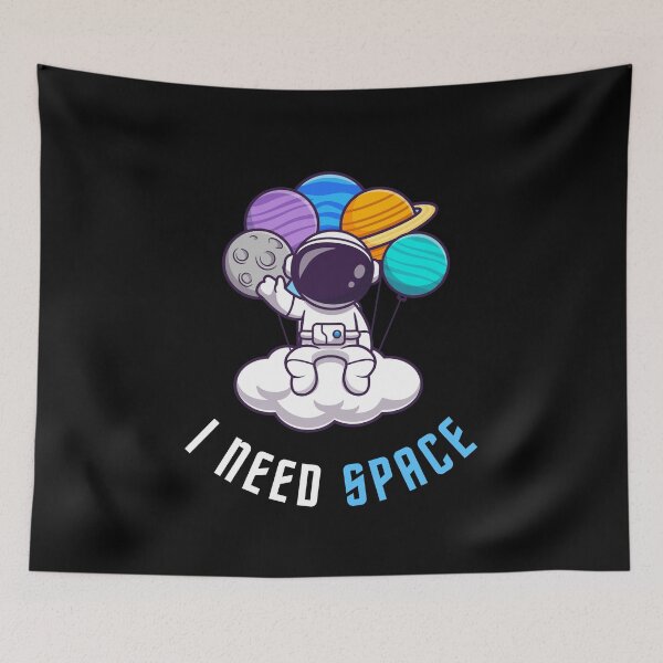 Item preview, I Need Space - T-Shirt designed and sold by AYREEM.