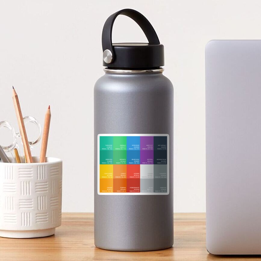 Flat UI Colors Sticker