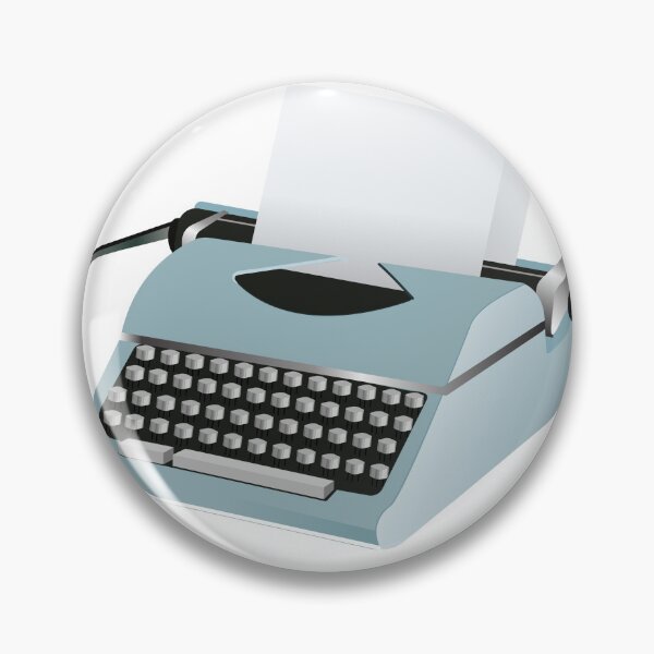 Item preview, typewriter blue  designed and sold by MimmyG.