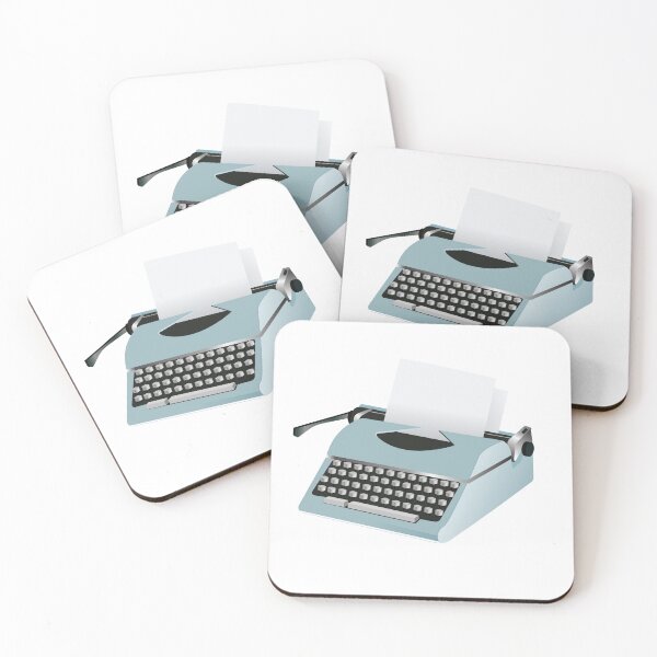 Item preview, typewriter blue  designed and sold by MimmyG.