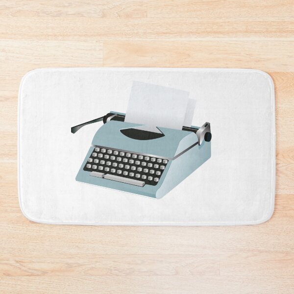 Item preview, typewriter blue  designed and sold by MimmyG.